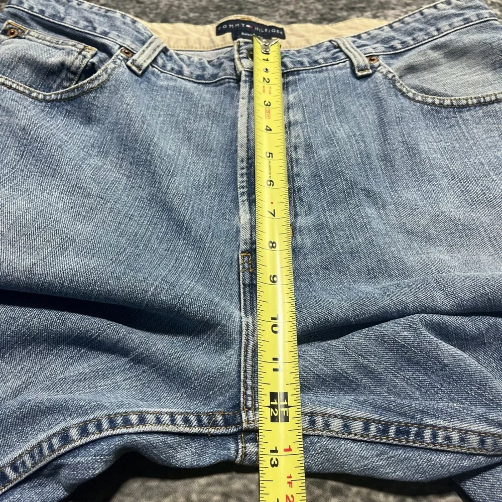 Vintage Tommy Hilfiger Jeans Relaxed Fit Mens 36x30 Blue Baggy Skater‎ Y2K